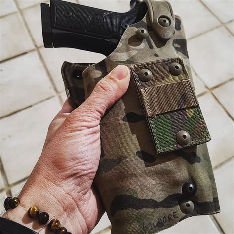 As with all Vedder Holsters, try it risk free for 30 days Stock Photo Shows Glock 19 Quick Draw OWB Holster. . Holster for beretta 92x full size